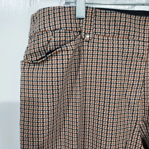 Maurices Houndstooth Pattern Pull On Skinny Pant in Size 18W Long - Picture 2 of 12